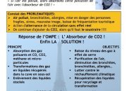 Pollution : l'OMPE lance l'idée de l'Absorbeur de CO2