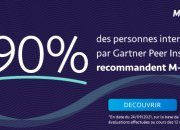 90% des répondants du Gartner Peer Insights recommandent M-Files comme plateforme de gestion de contenu.